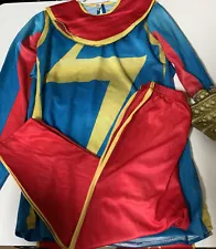 ð° Ms Marvel KAMALA KHAN Girls Halloween Costume Size Large (ðNO BOOTSð)