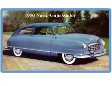 1950 Nash Ambassador 2 Door Refrigerator / Tool Box Magnet