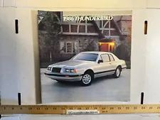 Vintage 1986 Ford Thunderbird Sales Brochure