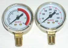 Acetylene Regulator Gauge Set for Port a Torch Tanks 1 1/2" Dia w 1/8" NPT Inlet