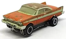 Auto World Thunderjet 1958 Plymouth Fury Christine For Sale/Dirty HO Slot Car