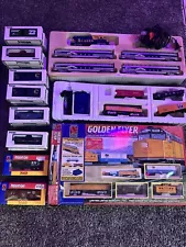 train set ho scale, Alaska, Golden Flyer, Random Pieces