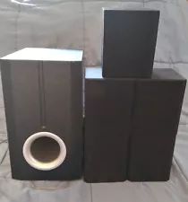 Home Theater System Speakers 5 Speakers And Subwoofer Untested