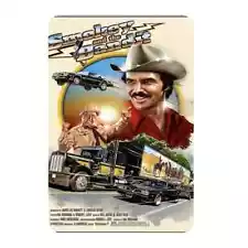 Smokey and the Bandit Movie Burt Reynolds 12 x 8 inch Metal Sign