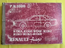 MANUAL Replacement Parts Renault FUEGO R136A R1360-3 R1365 Year 1980 - 1984 C16