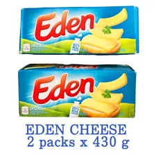 Eden Spread Original Cheese ( 2 packs x Big size 430g ). Real Milk and Cheese