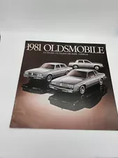 1981 OLDSMOBILE CUTLASS , CUTLASS CRUISER, & OMEGA SALES BROCHURE CATALOG