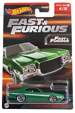 Hot Wheels 2023 HW Fast & Furious Series 1 4/10 '72 Ford Gran Torino Sport