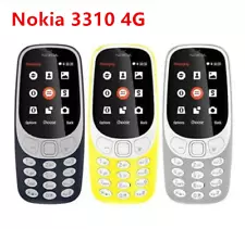 New Nokia 3310 4G 2019 bluetooth with Camera Flashlight Unlocked Phone