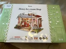 DIY miniature house. Honey Ice-cream shop. Rolife. New. More rooms in my eBay st