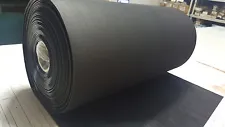 RIB RUBBER MATTING BLACK 24" WIDE