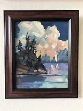 Original William Hawkins Oil Painting