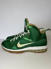 Nike Men ID LeBron James 9 SVSM St Vincent St Mary Irish Custom Basketball Shoes