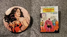 DC Pin Set - Wonder Woman and Detective Comics # 241 Rainbow Batman