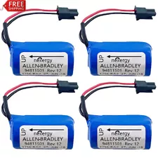 Hot sale 4-Pack 1756-BA2 BR2/3A-AB 3.0V 1800mAh PLC Battery for Allen Bradley