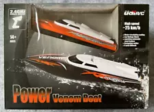 UDI R/C Power Venom Boat 25KM/H High Speed, 2.4 GHZ Remote Control