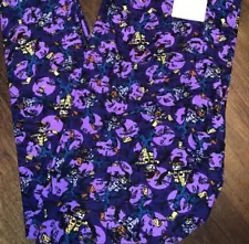 TC LuLaRoe Halloween ð Leggings Purple With Scarecrows - Free Shipping