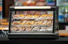 Kratos 30Y-016 36" Hot Food 3 Shelf Display Case and Merchandiser with Sliding