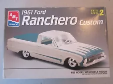 1961 Ford Falcon Ranchero Partial Model Car Kit by AMT Parts Pieces Partial