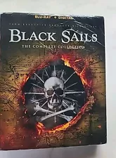 Black Sails NEW the Complete Collection Blu-ray, Digital 12 Disc, Season 1 2 3 4