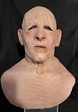 Halloween realistic halloween Silicone Mask old man