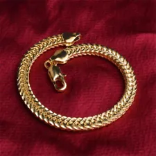 Sale Jewelry Fashion 18K GOLD Jewelry Bracelet For men Women Bracelet S02