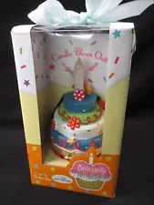 Giftcraft Cupcake Hinged Trinket Box - Candle Blows Out