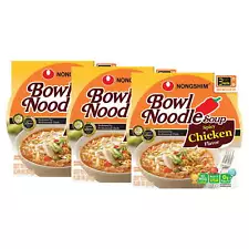 Bowl Noodle Spicy Chicken Ramyun Ramen Noodle Soup Bowl, 3.03 oz, 12 Count