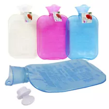 Set of 3 Hot Water Bottles made of PVC 70 Oz Capacity for Warmth Heat Therapy