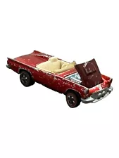 1968 Mattel Hot Wheels Redline Classic 57 T-Bird Thunderbird Red For Restoration