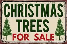 New ListingChristmas Trees for Sale Tin Signs TS2263