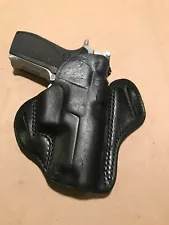 Vintage Alessi RH Pancake Holster S&W 5906 Square Trigger Guard