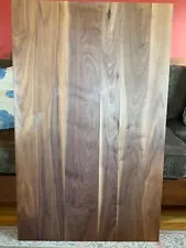 solid walnut table top 48" x 30"