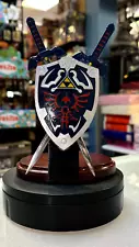 Hylian Shield with Master Swords Statue (Legend of Zelda) Loose