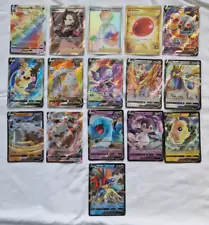 Sword & Shield Pokemon Cards Base Set - Holos & Reverse/V & VMax/Rainbows