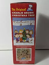 New ListingCharlie Brown Christmas Tree 24" Peanuts Original Snoopy With Box