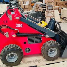 Wheel Type Skid Steer Loader with Petrol Engine for Sale