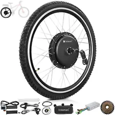 1000W 26" Rear Wheel Electric Bicycle EBike Motor Conversion Kit Hub Cycling 48V