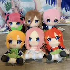 The Quintessential Quintuplets original stuffed animals set of 6 not for sale