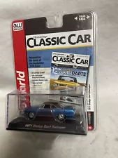 Auto World Hemmings Classic Car 1971 Dodge Dart Swinger Blue Color B1