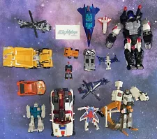 Vtg Hasbro Transformer Figure Lot (15) 80’s 90’s Y2K Toy Collectible