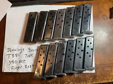 1 Bryco Jennings T380 .380 ACP 7 Round Magazine Factory Original w/ finger rest