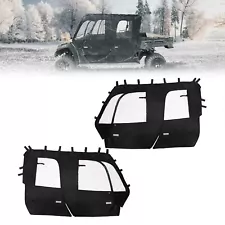 UTV Zipper Soft Cab Enclosure Doors for TRACKER 800SX Crew 2020-2024