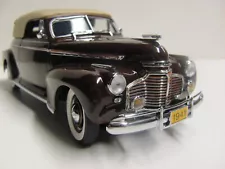 Danbury Mint 1941 Ruby Maroon Chevy Deluxe Ltd. Ed. Convertible