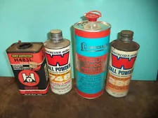 Vtg 4 LOT Winchester Western Ball Powder 748~296 Tins Empty , Hodgdon, Hercules