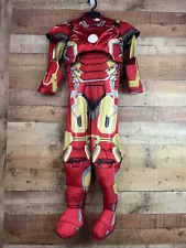 Marvel Avengers Iron Man Halloween Costume Kids Youth Medium No Helmet