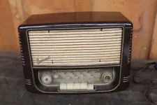 Vintage EMUD Model 176 German Short Wave Tube Radio