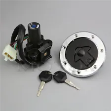 Fit For Kawasaki Ninja500R EX500 1994-2005 Ignition Switch Lock Fuel Gas Cap Key