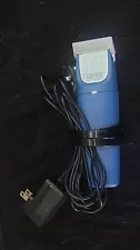 Oster Professional Fast Feed Cordless Clippers Blue # 78023CL (Only Used Once)