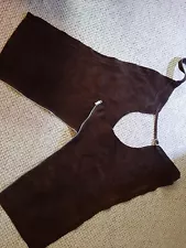 Used Brown Leather Chaps